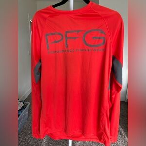 Columbia Orange Fishing Gear